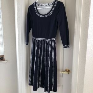 Boden Navy Knit Sweater Dress | Size 4